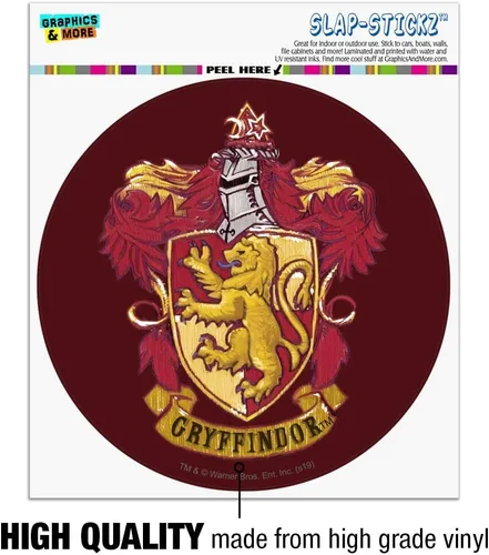 Vista 3 de Harry Potter Gryffindor - Adhesivo decorativo para ventana de coche