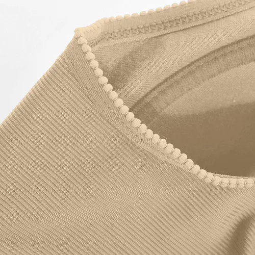 Vista 86 de Brasier sin aros para mujer, brasier sin aros, cómodo brasier sin varillas, ropa interior diaria