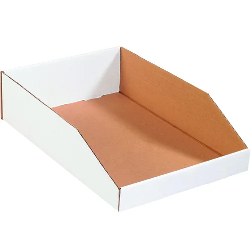 Vista 29 de Box USA BBINBIN29K Cajas de contenedores de tapa abierta, 2" x 9" x 4-1/2", kraft (paquete de 25)