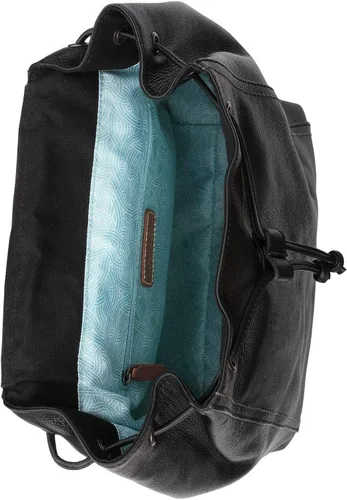 Vista 2 de The Sak Avalon - Mochila convertible de piel para mujer color negro