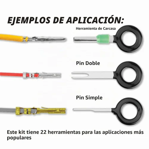 Vista 3 de Performance Tool W9053 Kit de liberación rápida de terminales de liberación rápida con herramienta de paquete de clima y estuche de almacenamiento