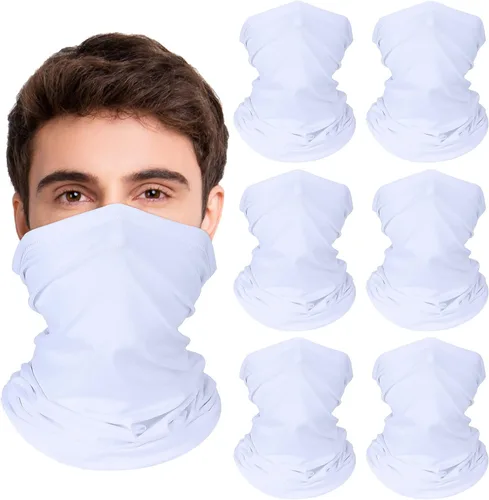Vista 14 de Geyoga Neck Gaiter Bandana Face Mask Summer UV Protection Cooling Breathable Face Mask Neck Scarf Balaclava for Men Women