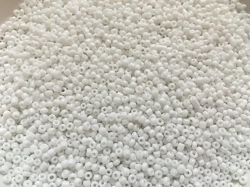 Vista 55 de Tamaño de las cuentas de semillas: 11/0 50 gr / 1.76 oz (ámbar plateado forrado)