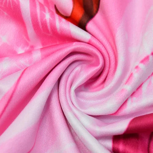 Vista 5 de WNQY Vestido casual con estampado de dibujos animados de princesa para niñas pequeñas
