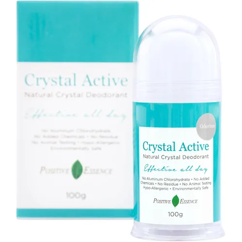 Vista 10 de Piedras desodorantes de cristal mineral tailandés (paquete de 2, 2.11 onzas cada uno) – Desodorante natural para mujeres y hombres, desodorante