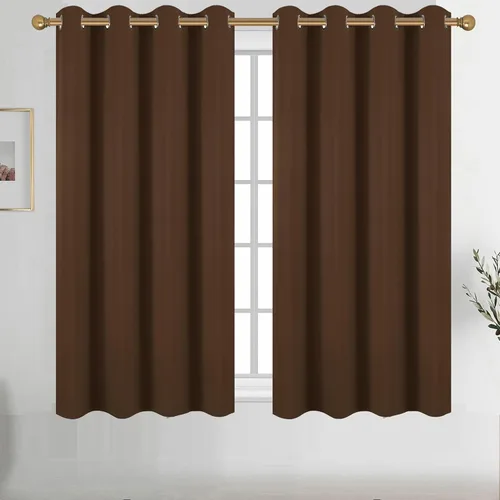 Vista 59 de Diraysid Cortinas opacas beige con ojales para dormitorio, con aislamiento térmico, cortinas de oscurecimiento de habitación, 38 x 54 pulgadas, 2