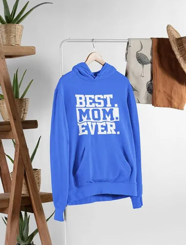 Vista 4 de Sudadera con capucha para mujer para el día de la madre mamá para esposa abuela mamá Best Ever