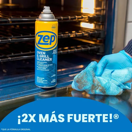 Vista 8 de Zep Limpiador de Horno y Parrilla de Servicio Pesado ZUOVGR (12)