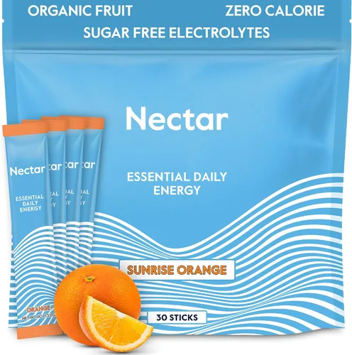 Vista 18 de Nectar Energy Booster – Cafeína orgánica, B12 y electrolitos – Sin azúcar y cero calorías – Café saludable, bebida energética y soda alternativa