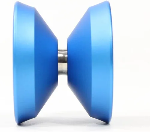 Vista 3 de Optima Yo-Yo - Mono-Metal - Serie inspirada en la cara (azul claro)