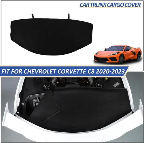 Vista 4 de Daeiclru Funda de carga para maletero de automóvil compatible con Chevrolet Corvette C8 2020-2023, cubierta a prueba de polvo, protección