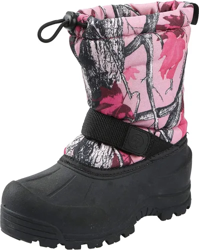 Vista 13 de Northside Frosty Botas de nieve de invierno aisladas con parte superior de nailon resistente al agua, forro de secado rápido, plantilla de EVA Baya