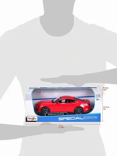 Vista 7 de Maisto 531197 - auto a escala 1:18 Ford Mustang '15 Spielzeug