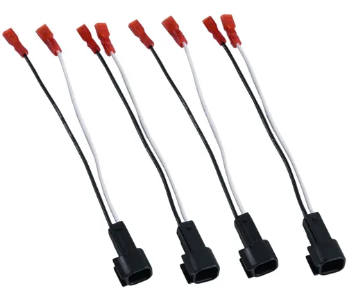 Vista 7 de HSTECH 72-4568 2 pares (paquete de 4) arnés de altavoz para vehículos motorizados generales seleccionados adaptadores totales