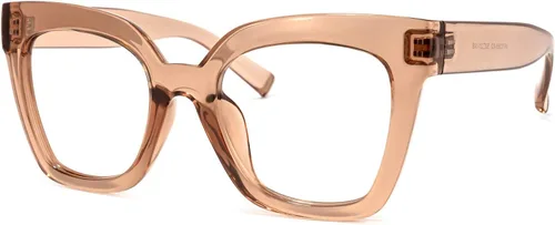 Vista 28 de Zeelool Gafas de luz azul para mujer de moda de tira cuadrada de moda gafas de computadora gafas antifatiga ocular Malcolm JGA000269-22B