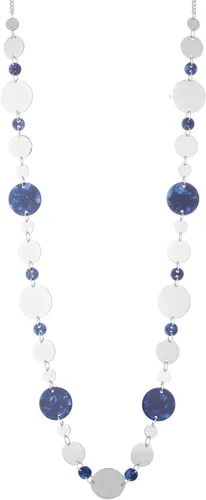 Vista 13 de BULINLIN Collar largo de plata en capas para mujer, collar de cadena de suéter con cuentas de piedra turquesa para mujer, joyería de disfraces
