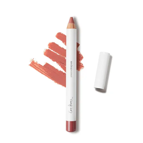 Vista 11 de Ere Perez - Color de labios hidratante Coco Crayon (Aura, 0.01 oz 0.11 oz) Hidrata, protege, nutre, repara, natural, cremoso, lápiz labial