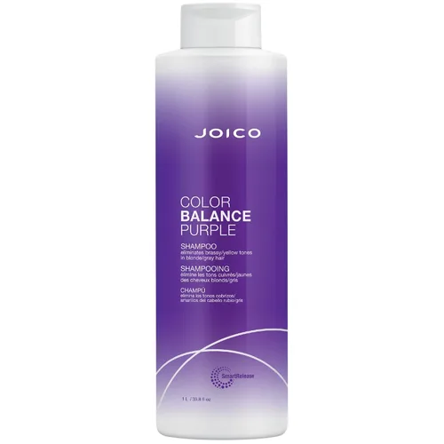 Vista 7 de Joico Color Balance Purple Shampoo For Cool Blonde or Gray Hair Eliminate Brassy Yellow Tones Boost Color Vibrancy & Shine UV Protection