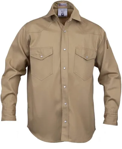 Vista 11 de Camisa resistente a llamas FR para soldadura - 100% C - 9 onzas