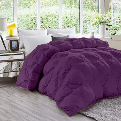 Vista 31 de Premium Collection - Edredón alternativo de diamante de 1600 hilos, tamaño individual XL, 68 x 92 pulgadas, 1 pieza para todas las estaciones