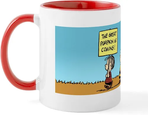 Vista 11 de CafePress Sincere Pumpkin Patch Mug Taza de café de cerámica de 11 oz (11.0 fl oz)