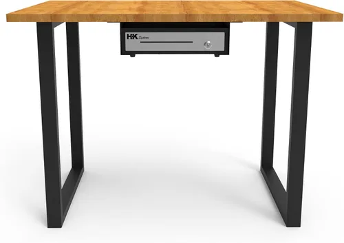 Vista 2 de HK SYSTEMS Soporte de metal de montaje bajo mostrador para cajón de efectivo de 16
