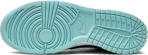 Vista 5 de Nike Youth Dunk Low SE (GS) DN3351 001 - Talla 6Y, NegroCopa-Blanco-Chile Rojo, 6 Big Kid