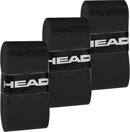 Vista 2 de HEAD Super Comp Overgrip - Paquete de 3 unidades, color negro