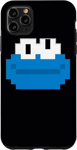 Vista 11 de Funda para iPhone 14 Sesame Street 8-Bit Cookie Monster