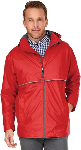 Vista 7 de Charles River New Englander - Chaqueta impermeable para hombre (tallas regulares y extensas)