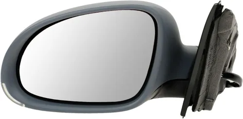 Vista 85 de TRQ Espejo plegable con calefacción eléctrica del lado del conductor con indicador de punto ciego pintura a juego negro liso compatible con Kia