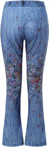 Vista 4 de HJYUZP Womens Joggers Women's Long Multiple Choice Printed Casual Loose Pants Comfortable Micro Flared Pants for Women