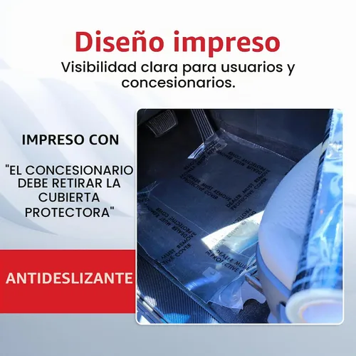 Vista 2 de ArmorDillo Tapetes para piso que el distribuidor debe quitar – 45,7 cm x 61 m de película de plástico transparente Rollo adhesivo para protección