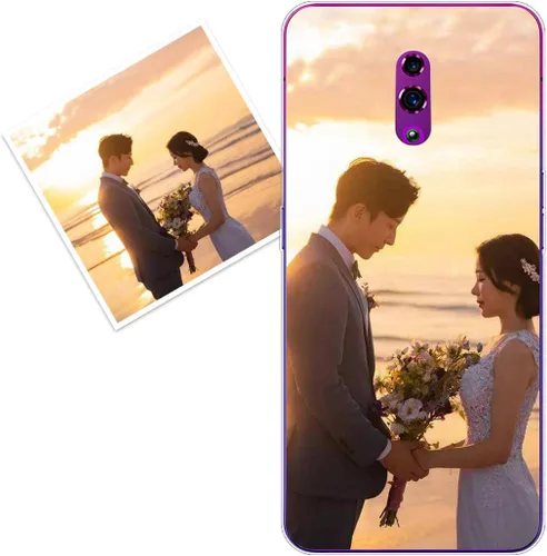 Vista 104 de Funda personalizada compatible con Oppo A1 Pro, fundas de teléfono personalizadas con imagen de foto, imagen de texto, cubierta transparente