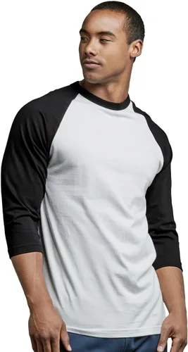 Vista 3 de TOP PRO Camiseta de béisbol de manga 34 para hombre