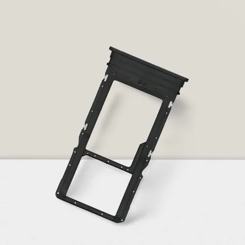 Vista 2 de Soporte de bandeja Sim individual para Motorola Moto One 5G ACE XT2113 (gris volcánico)