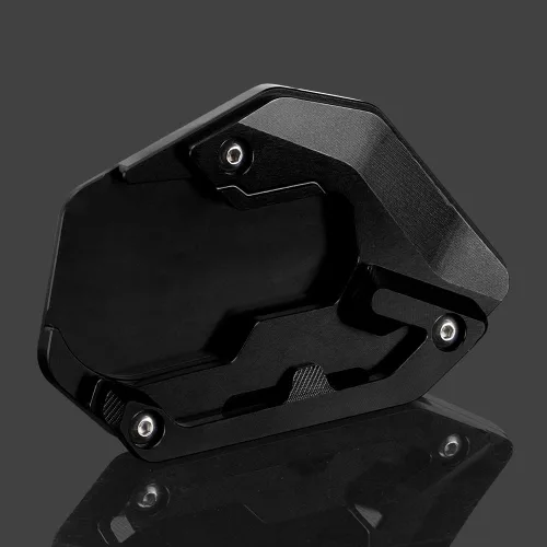 Vista 4 de Para BMW R1250GS Rallye HP R1250GS Adventure 2018-2023 (suspensión baja) motocicleta CNC soporte placa de extensión soporte soporte lateral Negro