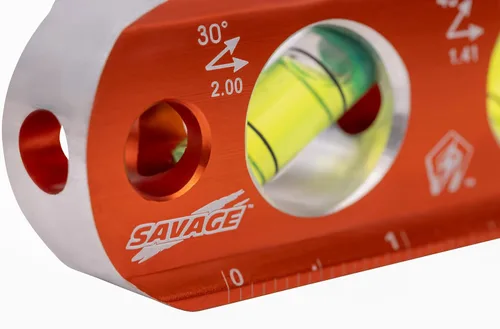 Vista 5 de Nivel magnético de la marca Swanson Tool de 6 pulgadas, muy resistente