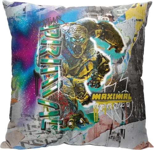 Vista 5 de Northwest Almohada Transformers, 18" x 18", Autobot Shield