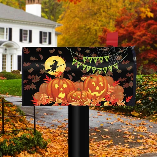 Vista 2 de Briarwood Lane Funda para buzón fantasma de Halloween Haunts