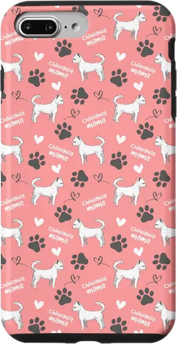 Vista 12 de iPhone 12 mini Chihuahua mamá rosa mujeres caso de regalo