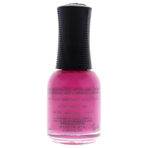 Vista 2 de Orly Tratamiento transpirable Plus Color - 20991 Berry Intuitive Esmalte de uñas para mujer, 0.6 onzas