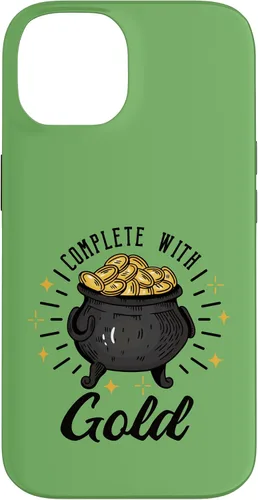 Vista 4 de iPhone 16 completo con oro - Símbolo de prosperidad y suerte