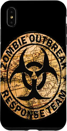 Vista 11 de iPhone 16 Funny Halloween Apocalypse Outbreak Zombie Response Team Case