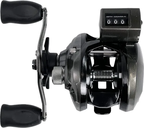 Vista 3 de OKUMA CV-163DLX - Carrete de convector de perfil bajo 2HPB + 1RB, Multi + Okuma Classic Pro GLT Downrigger Rod (8-20 libras)