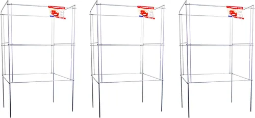Vista 7 de Jaula de Vegetales Plegable Cuadrada Cedar Ridge – Soporte de Plantas de Alta Resistencia para Contenedores y Jardines de Espacios Pequeños – Ideal