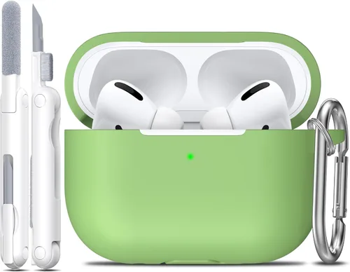 Vista 120 de R-fun for AirPods 2nd/1st Case Silicone Cover, Banana Violet Violeta plátano