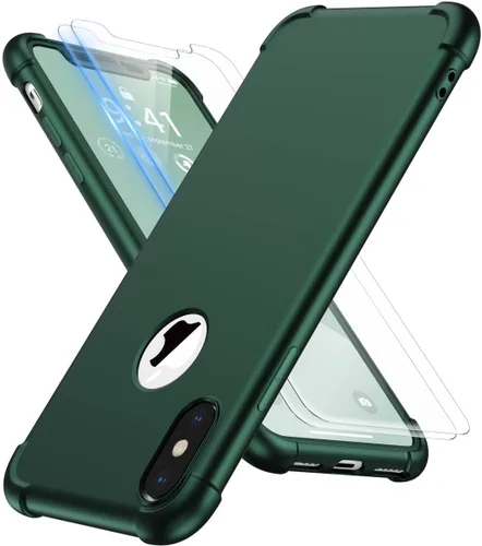Vista 27 de ORETECH Funda para iPhone XR, con [2 x Protectores de Pantalla] [Prueba de Caídas de Grado Militar de 10 Pies] [Protección de Cámara] 360° A Prueba
