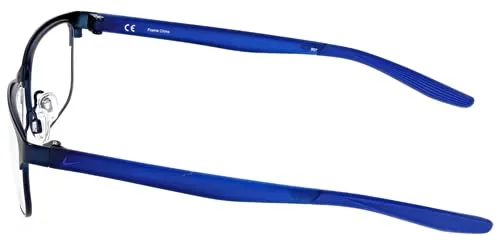 Vista 3 de Nike 8130 - Lentes de radiación, marco rectangular de metal, tamaño de cabeza mediagrande