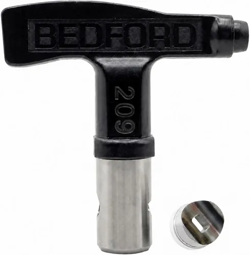 Vista 53 de Bedford Precision 33-7207 Punta reversible de 0.007 pulgadas, ventilador de 4 a 6 pulgadas, repuesto para Graco RAC 5 y Titan